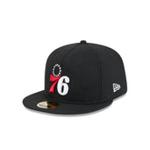 Philadelphia 76ers Boho Wool Retro Crown 59FIFTY Fitted Hat