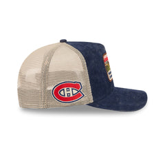 Montreal Canadiens Vintage Landscape 9FIFTY A-Frame Trucker Hat
