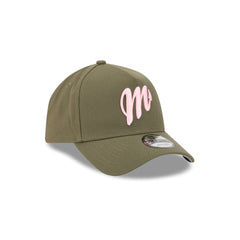 Diablos Rojos del M��xico Olive 9FORTY A-Frame Snapback Hat