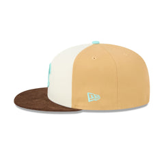 Deportivo Toluca FC Tan 59FIFTY Fitted Hat