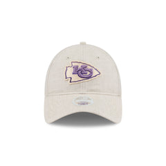 Kansas City Chiefs Floral Women's 9TWENTY Adjustable Hat