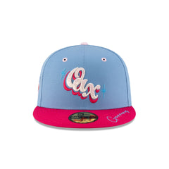 Guerreros de Oaxaca LMB 100th Anniversary Alt Blue 59FIFTY Fitted Hat