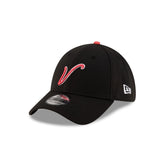 El ��guila de Veracruz LMB 100th Anniversary Alt Black 39THIRTY Stretch Fit Hat
