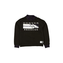 Denver Broncos Team Split Women's Mockneck