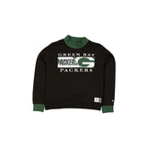 Green Bay Packers Team Split Women's Mockneck