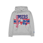 Philadelphia 76ers Sport Classics Heather Gray Hoodie