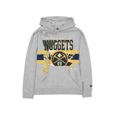 Denver Nuggets Sport Classics Heather Gray Hoodie