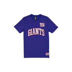 New York Giants Throwback Retro Pinstripe T-Shirt