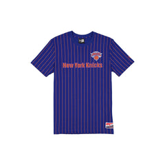 New York Knicks Throwback Retro Pinstripe T-Shirt