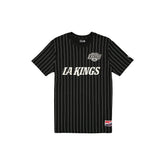 Los Angeles Kings Throwback Retro Pinstripe T-Shirt