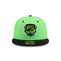 Erie SeaWolves Theme Night Green 59FIFTY Fitted Hat