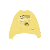 Iowa Hawkeyes Throwback Women's Washed Crewneck