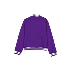 Los Angeles Lakers Throwback Women's Snap Front Jacket