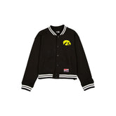 Iowa Hawkeyes Throwback Women's Snap Front Jacket