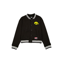 Iowa Hawkeyes Throwback Women's Snap Front Jacket
