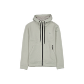 New Era Branded Train Heather Gray Full-Zip Hoodie