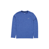 New Era Branded Momentum Training Indigo Long-Sleeve T-Shirt