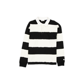 New Era Branded Cut & Sew Block Long Sleeve Rugby Shirt