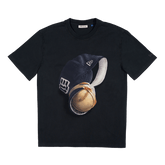 New Era Branded Telescoping '25 Black T-Shirt