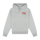 New Era Branded Real Heads Heather Gray Hoodie