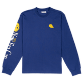 New Era Branded Lock Up '87 Dark Royal Long Sleeve T-Shirt