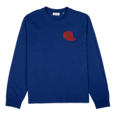New Era Branded 59FIFTY Archivist Dark Royal Long Sleeve T-Shirt
