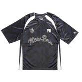 New Era Branded Advantage Printed Navy Soccer Jersey