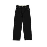 New Era Branded Ellicott Black Twill Carpenter Pant