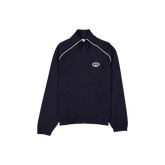 New Era Branded Shoreline Navy Full-Zip Track Jacket