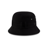 New Era Branded Belt Loop Denim Black Bucket Hat