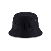 New Era Branded Belt Loop Denim Navy Bucket Hat