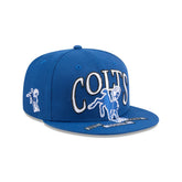 Indianapolis Colts Oversized 59FIFTY Fitted Hat