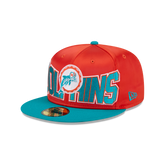 Miami Dolphins Bold Satin 59FIFTY Fitted Hat