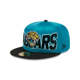 Jacksonville Jaguars Bold Satin 59FIFTY Fitted Hat