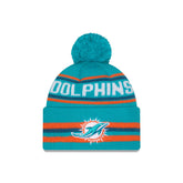 Miami Dolphins Classic Pom Knit Hat