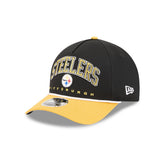 Pittsburgh Steelers Arch 9FORTY M-Crown A-Frame Snapback Hat