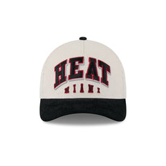 Miami Heat Stacked Corduroy 9FORTY M-Crown A-Frame Snapback Hat