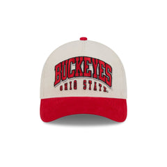 Ohio State Buckeyes Stacked Corduroy 9FORTY M-Crown A-Frame Snapback Hat