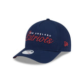 New England Patriots Metallic Women's 9FORTY M-Crown A-Frame Snapback Hat