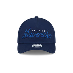 Dallas Mavericks Metallic Women's 9FORTY M-Crown A-Frame Snapback Hat