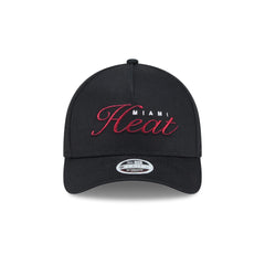 Miami Heat Metallic Women's 9FORTY M-Crown A-Frame Snapback Hat