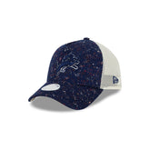 Detroit Lions Knit Women's 9FORTY A-Frame Trucker Hat