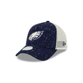Philadelphia Eagles Knit Women's 9FORTY A-Frame Trucker Hat