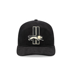 Detroit Lions Nostalgic Black Corduroy 19TWENTY Adjustable Hat