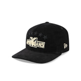 New York Americans Nostalgic Black Corduroy 19TWENTY Adjustable Hat