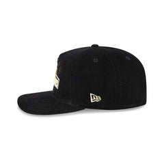 New York Americans Nostalgic Black Corduroy 19TWENTY Adjustable Hat