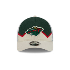 Minnesota Wild Sock 9FORTY M-Crown A-Frame Trucker Hat