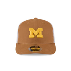 Michigan Wolverines Light Bronze 9SEVENTY Trucker Hat