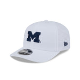 Michigan Wolverines Optic White Performance 9SEVENTY Stretch-Snap Hat