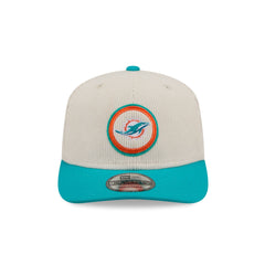 Miami Dolphins Loyal Corduroy 9SEVENTY Stretch-Snap Hat